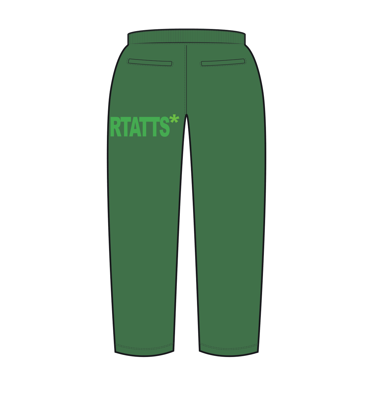 double green sweatpants