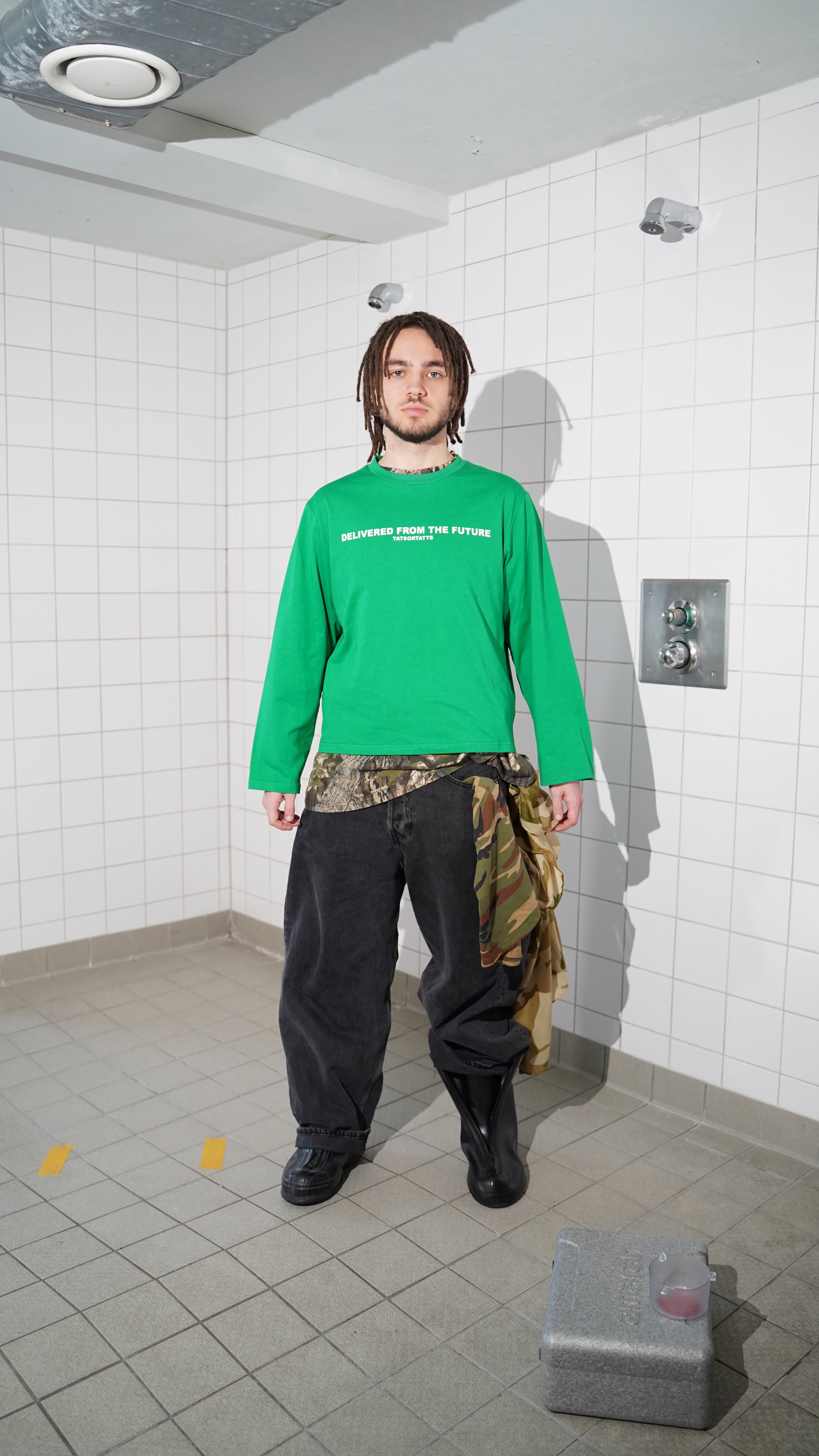 "DELIVERED FROM THE FUTURE" Longsleeve