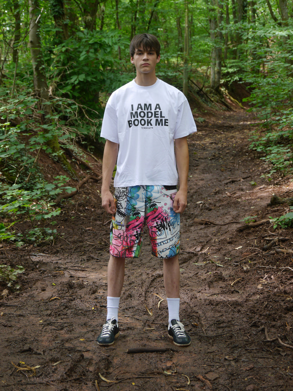 “I AM A MODEL BOOK ME” T-Shirt